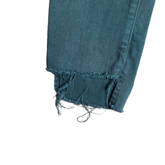 FRAME Denim Le High Skinny Jeans Army Green Size 26 - Picture 5 of 6